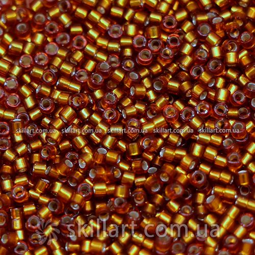Бисер DB-144 Miyuki Delica Beads 11/0 (блестящий, золотой)